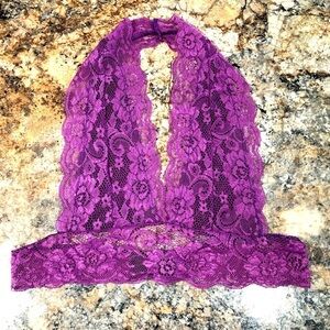 Purple Lace Bralette